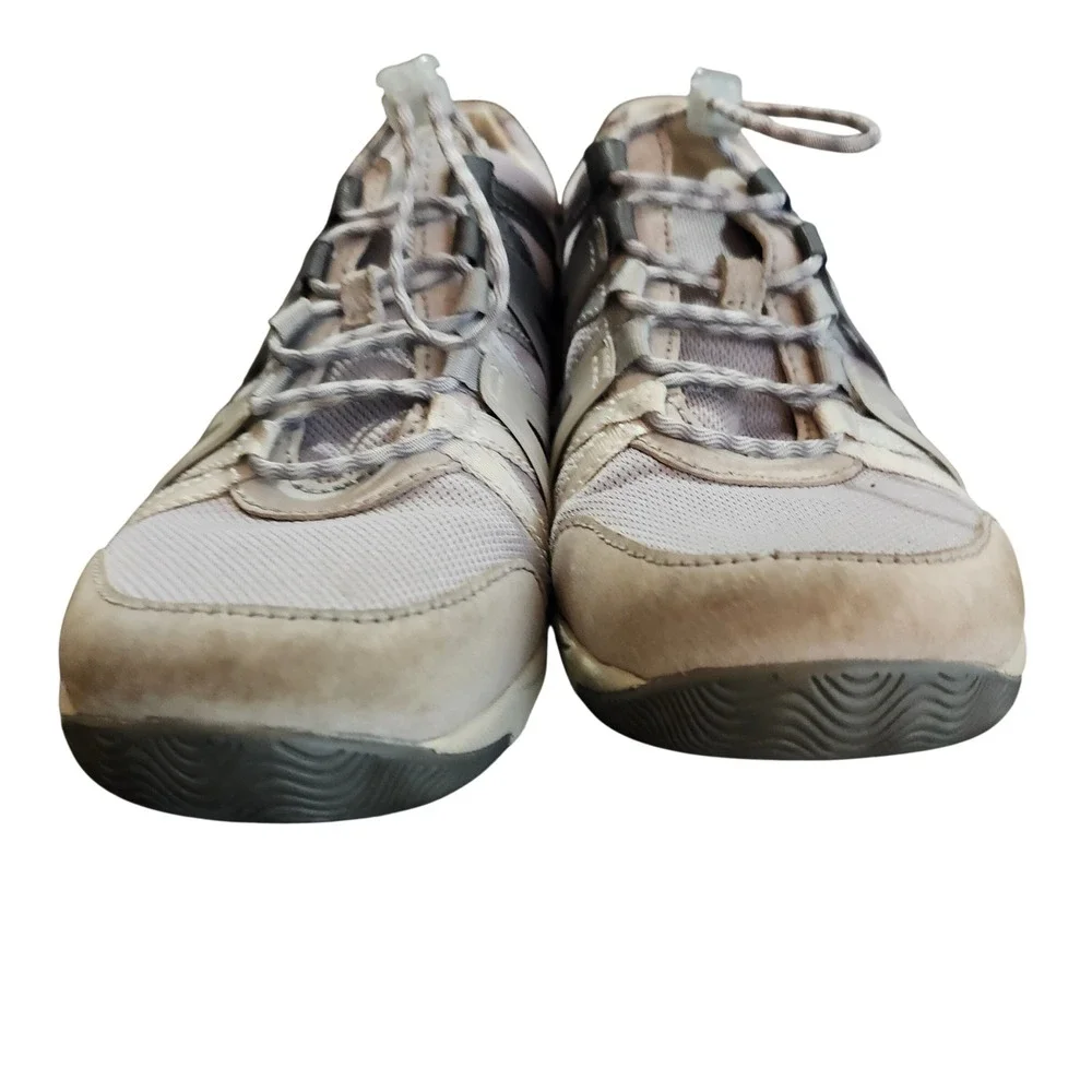 Dansko Henriette Sneakers Womens EU 40 Gray Leather Fabric Walking Comfort Shoes
